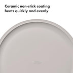 OXO Good Grips Non-Stick Pro Ceramic Coated Metal Bakeware 15” Pizza Pan – Biscuit - color: Biscuit, size: 15” Pizza Pan