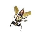 3D Metal Model Kits Puzzle for Adults, Steampunk Electric Mechanical, Assembly DIY Gift Craft Hobby for Men Christmas Decorations Insect Brass Puzzle (Fly) - style: Fly
