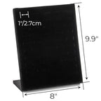Hiceeden 4 Pack Velvet Ring Display Stand, 50 Slots Rings Organizer Jewelry Display Tray, L-Shaped Ring Holder Display for Selling Earrings Rings, Black