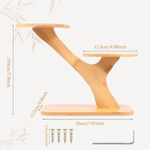 Multi-Tier Modern Storage Holder | Tiered Plant Stand | Aesthetic Plant Holders Indoor Stand - For Flower Pot Vase Planter Teapot Bedroom Study Balcony Apartment Office Table Desk - color: B