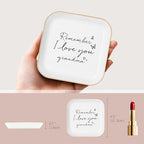 Grandma Gifts – Jewelry Dish, Best Grandma Ever Keepsake, Sentimental Gift from Grandkids, Sweet and Thoughtful Gift For a Grandma - style: Grandma