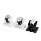 Oirlv Acrylic Jewelry Display Single Watch Stand for Men Acrylic Bracelet Watch Holder for Women (Black) - color: Black YJ12603
