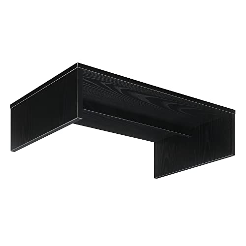 Convenience Concepts 121041CH Designs2Go Small TV/Monitor Riser for TVs up to 26" Small TV/Monitor Riser Small, Black