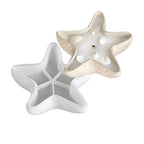 Starfish Tray Silicone Mold,Candle Holder Jewelry Tray Silicone Molds for Epoxy Resin, Marine Container Trinket Tray Dish Plate Storage Mold Home Decor