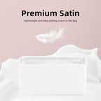 DGAZ Silk Purse Organizer Insert For Hermes Geta bags，Silky Smooth Bag Organizer，Luxury Handbag & Tote Shaper(Mushroom) - color: Mushroom