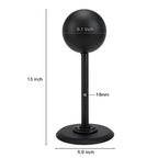 Hat Holders Vintage Dome Shape Design Removable Metal hat stands/Helmet/Cap/Wig Storage Holder Display Stand. (2 Black)