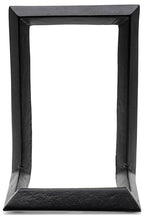 Red Co. 8” Decorative Metal Display Plate Stand and Art Holder Easel in Black Finish - color: Black