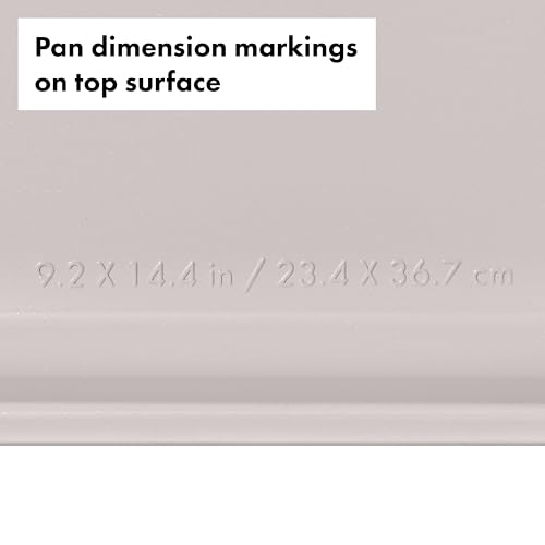 OXO Good Grips Non-Stick Pro Ceramic Coated Metal Bakeware Jelly Roll Pan – Biscuit - color: Biscuit, size: Jelly Roll Pan