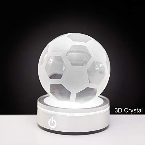 IFOLAINA LED Light Base Lighted Display Stand for Crystal Ball Glass Art Tumbler RGB Multicolor Lighting Round Pedestal USB Battery Operated - Sphere Stand - size: Concave