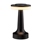 O’Bright Portable LED Table Lamp with Touch Sensor, 3-Levels Brightness, Rechargeable Battery Up to 48 Hours Usage, Night Light for Kids Nursery, Nightstand Lamp, Bedside Lamp (Matte Black) - color: Matte Black