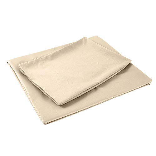 Sfoothome Light Beige Queen Sheets Set - Hotel Luxury 4-Piece Bed Set, Extra Deep Pocket, 1800 Series Bedding Set, Wrinkle & Fade Resistant, Sheet & Pillow Case Set (Queen, Beige) - color: Beige-4 Pieces, size: Queen