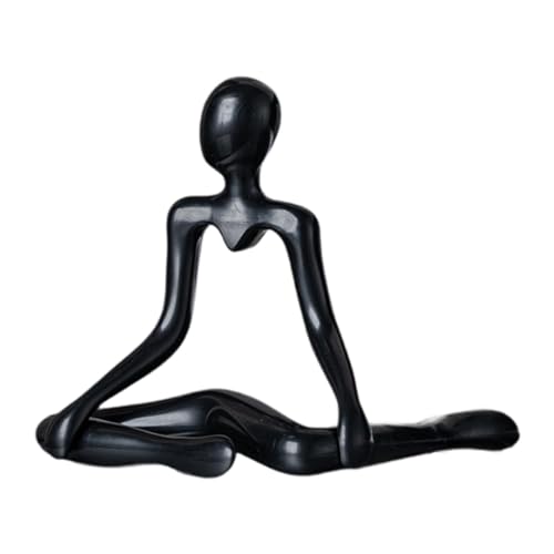 2X Artistic Reflection Statue, Abstract Home Decoration