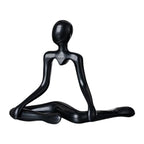 2X Artistic Reflection Statue, Abstract Home Decoration