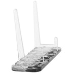 VILLCASE Portable Acrylic Display Easel Water Ripple Beauty Stand Versatile for Offices Hotels