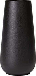 DECORPIA Premium Quality Black Ceramic flower Vase | Home Decor, Vases for Flowers, Farmhouse, Modern, Aesthetic, Bohemian, Pampas Vase