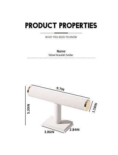 Bracelet Holder Stand,Bracelet Organizer Display for Selling,Bangle Organizer for Women,Watch Storage Holder for Men,Jewelry Business Supplies (Beige + metal lid) - style: Style 1 （Beige 1 Tier ）