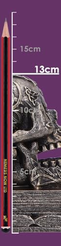Nemesis Now Celtic Tale Resin Bookends - Heavy Decorative Book Ends for Literature Collections, Ornate Celtic Skull Design and Knotwork, Bronze Finish