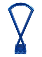 Minimalist Headphone Stand (Shiny Blue) - color: Shiny Blue