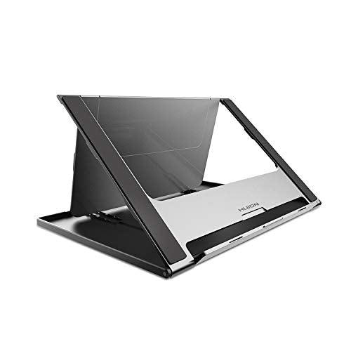 HUION Adjustable Stand Multi-Angle Portable Desk Stand for 10-15.6" Graphics Drawing Monitor Tablet Pen Display, Suitable for Kamvas Pro 12/13/16, Kamvas 12/13/16, iPad Pro, Wacom Cintiq