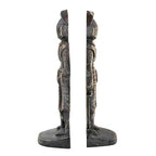 Design Toscano SP14917 Medieval Knight Iron Bookends, bronze - style: Medieval Knight