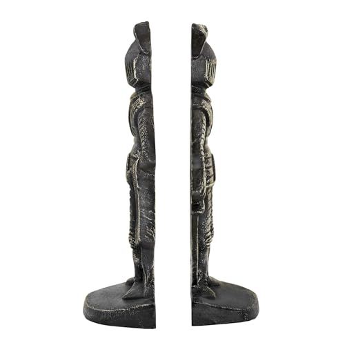 Design Toscano SP14917 Medieval Knight Iron Bookends, bronze - style: Medieval Knight