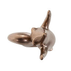 Howard Elliott Collection Chipmunk Sculpture, Antique Brass Ceramic Figurine with Metallic Finish, Decorative Accent for Shelf, Table & Living Room Home Decor Display, 7.25 x 4.5 Inch - style: Chipmunk