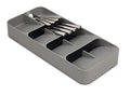 Joseph Joseph DrawerStore Compact Utensil Organizer For Kitchen Drawer Silverware, Flatware Tray, Grey - size: Large, style: Flatware Organizer