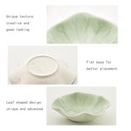 Ceramic Ring Dish, Jewelry Dish Holder, Small Trinket Tray Plate for Earrings Rings Necklaces Keys, for Mom Friend Sister (Green Surface) - color: Green Surface