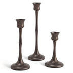 Candle Stick Candle Holder Set of 3 Metal Candlestick Holders Candle Stand Taper Candle Holders for Table Centerpiece Fireplace Mantle Decor, Ideal Gift for Wedding Thanksgiving Christmas Housewarming