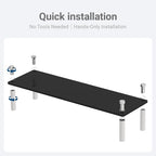 Acrylic Display Riser Stand - Clear Organizer for Perfume, Cupcakes, Figures, Desserts, and Party Decoration - size: 1-Tier