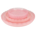 12Pcs Clear Plant Saucer, 6 8 10 Inch Durable Plastic Plant Tray, Round Plant Pot Saucers, Drip Tray for Indoor and Outdoor Garden, Red - color: Red(6" 8" 10")