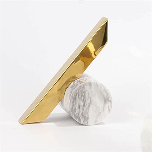 Bookends Decorative Modern Light Luxury Bookends Bookcase Storage Study Desktop Ornament Fashion Ornament Bookshelf Office Non Skid Book Stoppers Book Shelf Organizer