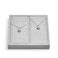 Oirlv Microfiber Jewelry Pendant Display Tray Dresser Modular Jewelry Tray - style: P13504
