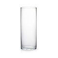 WGV Cylinder Vase, Width 6", Height 16", Clear Glass Container Terrarium Candle Holder for Wedding Centerpiece, Party Event, Home Office Decor, 1 Piece - size: 6"x16"H
