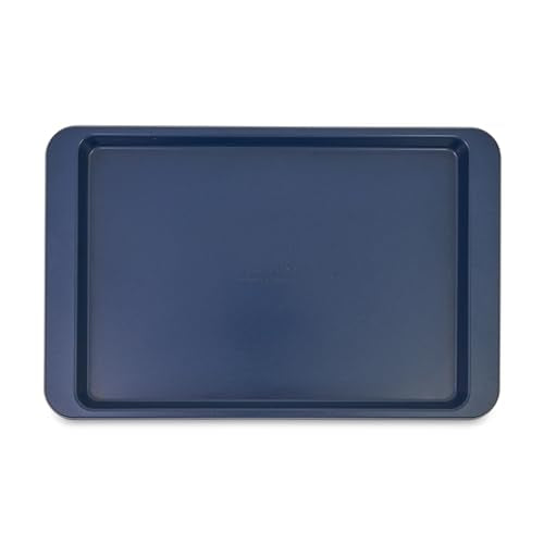 KitchenAid 9x13in Nonstick Aluminized Steel Baking Sheet, Ink Blue - color: Ink Blue, size: 9 x 13 Inch
