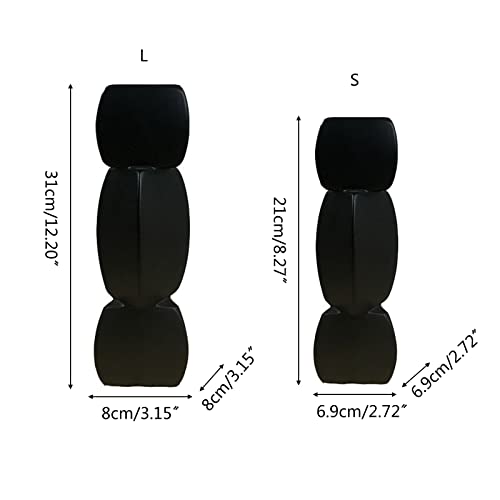 Nordic Ceramic Vase Abstract Root Geometric Shaped Flower
