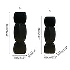 Nordic Ceramic Vase Abstract Root Geometric Shaped Flower