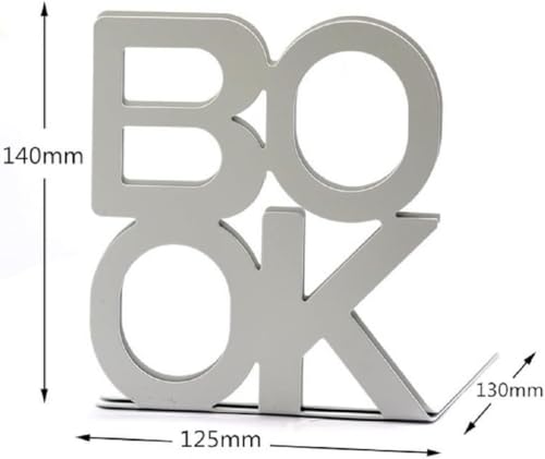 Tree Bookends Metal Nonskid Bookends Heavy Duty Bookshelves Organizer Office Bookend for Shelves, Book Ends for Heavy Books (1 Pair, White) - color: 1 Pair, White