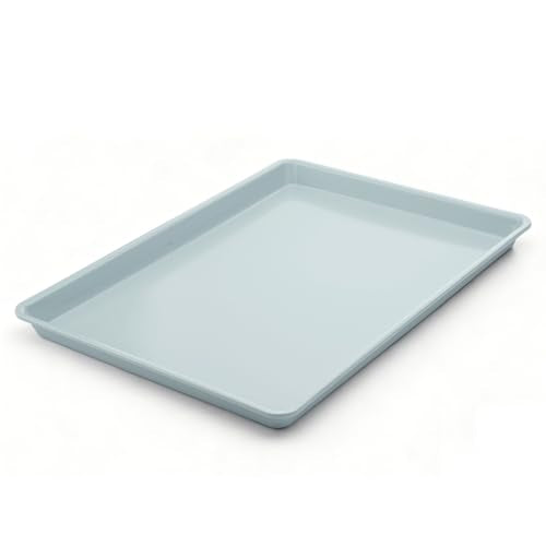 Cookie Sheets for Baking 18x13", Half Ceramic Baking Sheet, Non-Stick & Non-Toxic Ceramic Coating, 2.2mm Thick Aluminum Oven Trays for Cooking, PTFE & PFOA Free - size: baking sheet 18x13"