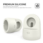AhaStyle iWatch Stand Silicone Charging Dock Holder for Apple Watch Ultra 3, Ultra 2, Ultra, SE3, SE2, SE, Series 11 10 9 8 7 6 5 4 3 2 1 (49/46/45/44/42/41/40/38mm), Supports Nightstand Mode - color: Starlight