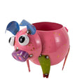 Oak & Lore Outdoor Metal Pig Garden Statues, Whimsical Farm Animal Garden Sculptures & Statues for Patio, Lawn & Backyard Decor - style: PIG