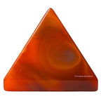 Amazing Gemstone Carnelian Pyramid Crystal Healing Stones - 2" Great Pyramid Figurine of Natural Stone Pyramid for Meditation, Reiki, Chakra Balancing and Crystal Pyramids Grid - color: Carnelian