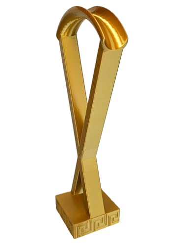 Minimalist Headphone Stand (Gold) - color: Gold
