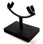 6.2" Display Stand for Slab/Slice/Fossil/Flat Minerals Base for Rocks Minerals and Crystals Black One Arm Two Prong Holder