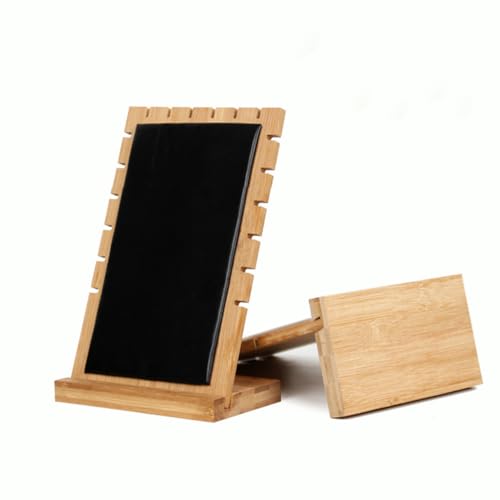 Necklace Display Stands for Selling Necklace Holder Necklace Display Storage Jewelry Display Storage Set 3PCS (Black) - color: Black