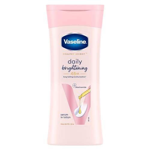 Vaseline Healthy Daily Body Lotion | With Niacinamide | For All Skin Types | 6.67 Fl Oz (200ml)