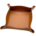 Valet Tray, EDC Catchall Tray for Keys, Watches, Jewelry, Coin and Wallet, Desktop Organizer (Brown-S) - color: Brown