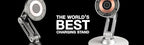ClikDock Cell Phone Magnetic Wireless Charger Stand, 360° Spin, Aluminum Construction, Compatible with MagSafe Phones for iPhone & Andriod (White) - color: White
