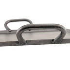 G.E.T. SSTPD-1612-ANT Heavy-Duty Metal Serving/Ottoman Tray with Handles, 16" x 12", Hammered Bronze - color: Antique Bronze, size: 16" x 12" x 0.5"