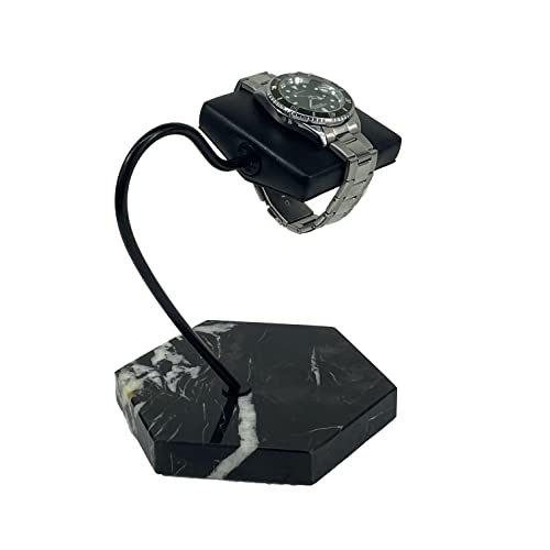 LYS&LYX Handcrafted Watch Display Stand (Black) - color: black/black/black